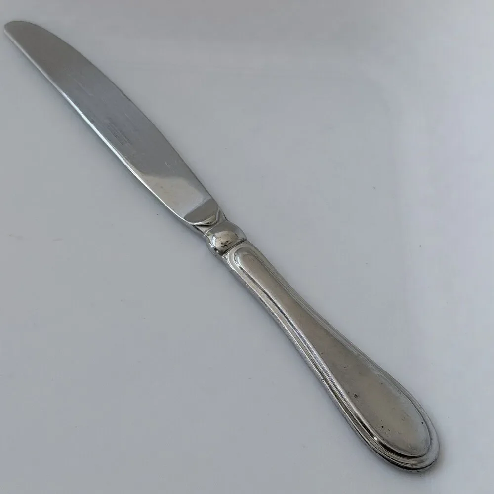 3pc Cambridge Cherish Dinner Knife and Spoons Stainless Frosted Handle